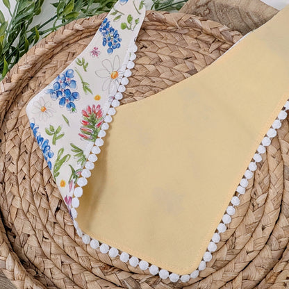 Bluebonnet and Wildflower Dog Bandana