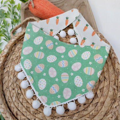 Easter Eggs and Carrots Dog Bandana