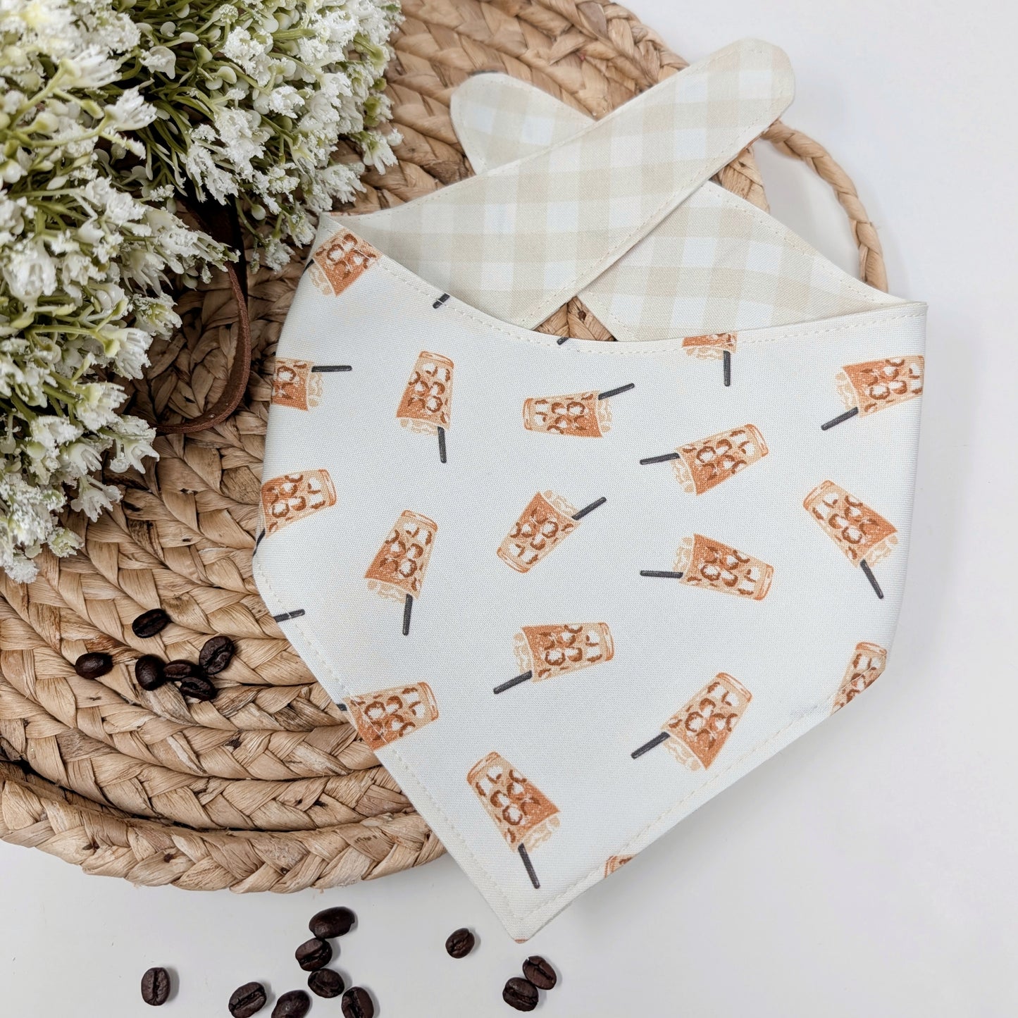 Iced Coffee Dog Bandana