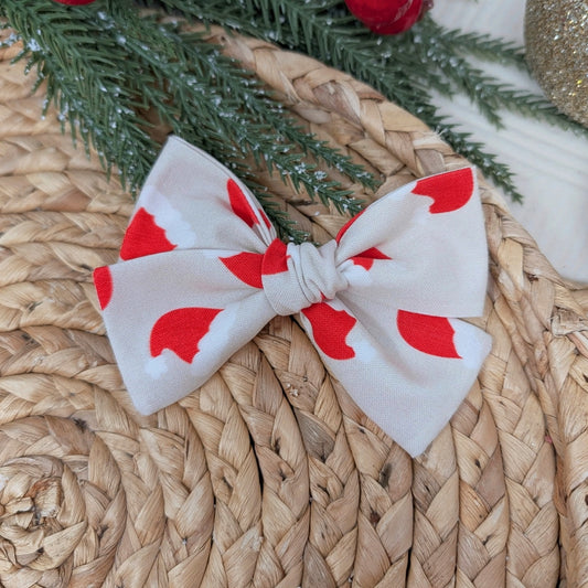 Santa Hat Saylor Hair Bow