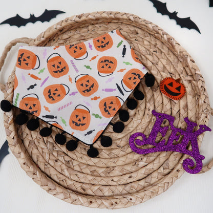 Trick or Treat Dog Bandana