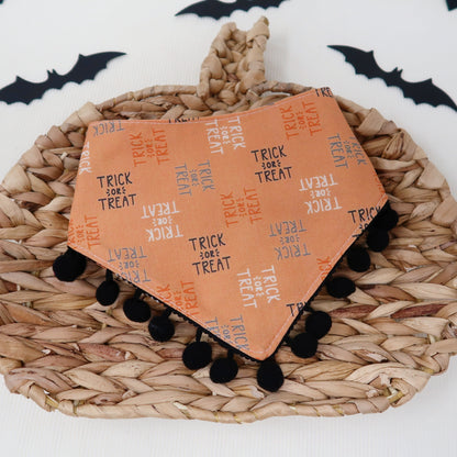 Trick or Treat Dog Bandana